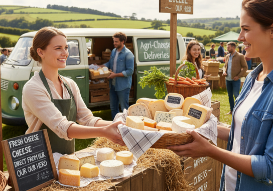 Vente et livraison de fromages