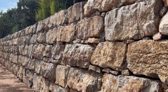 Travaux d’enrochement