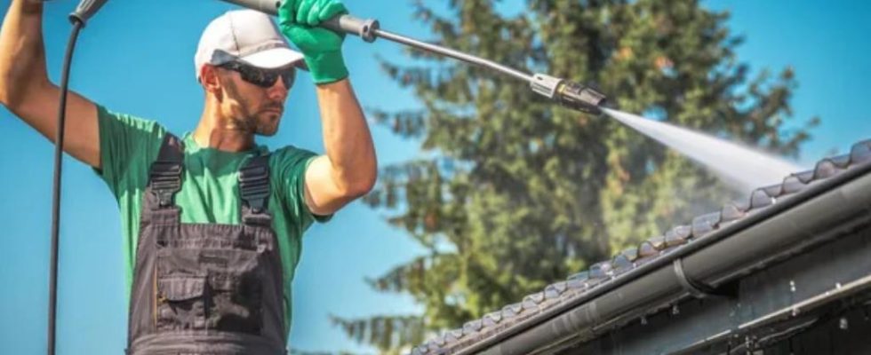 Nettoyage de gouttière