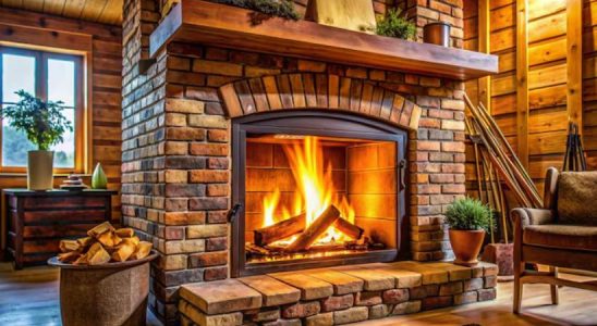 habillage de cheminée