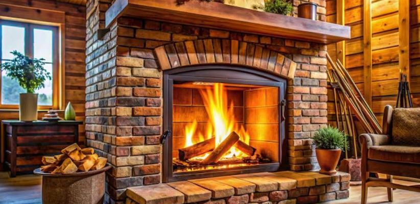 habillage de cheminée