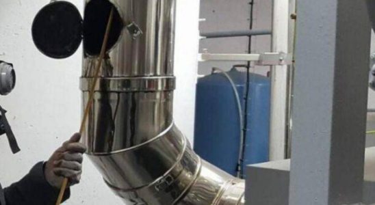 Ramonage de conduit pour chaudière fioul