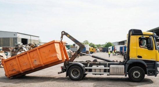 Benne amovible pour camion ampliroll