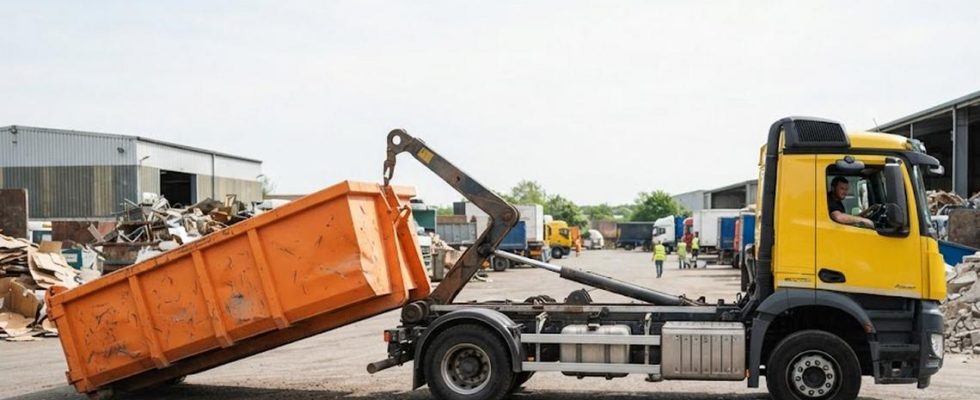 Benne amovible pour camion ampliroll