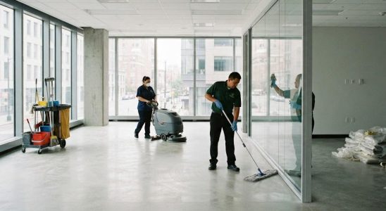 Nettoyage après enlèvement protections de chantier