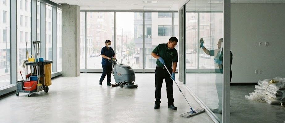 Nettoyage après enlèvement protections de chantier