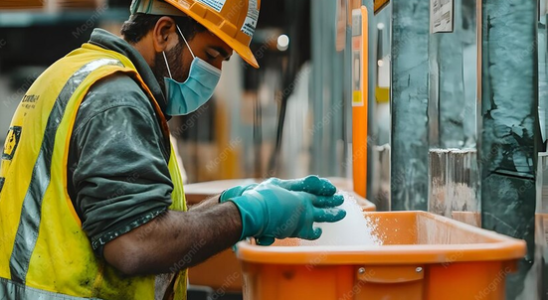 Gestion des déchets suite à l'enlèvement des protections