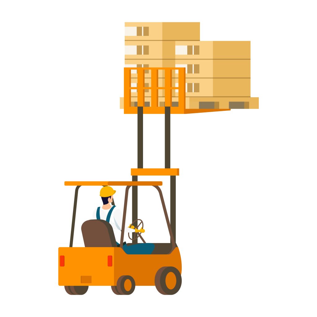 transport avec palette